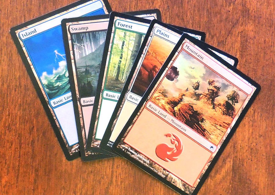 Waaier van Magic: The Gathering-kaarten